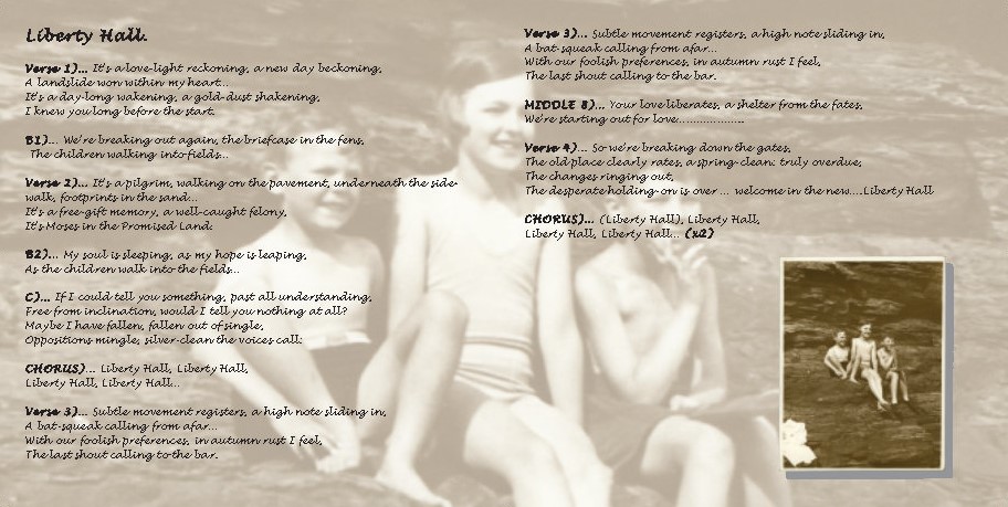 Liberty Hall lyrics