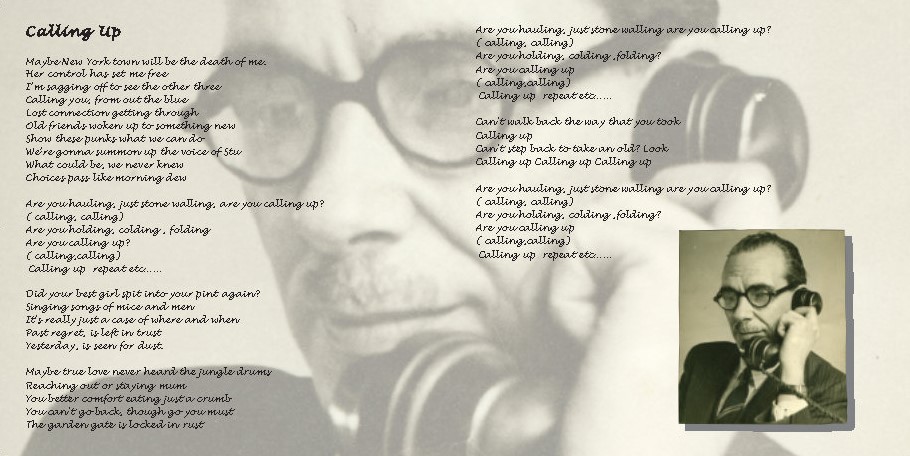 Calling Up lyrics